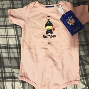 Pink Eagles onesie